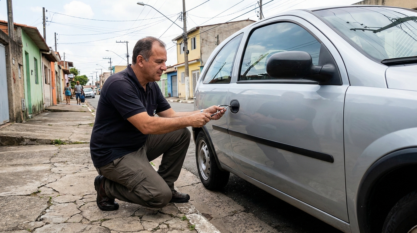 Abertura de carro sem danos por chaveiro no Passo D'Areia, Porto Alegre‑RS