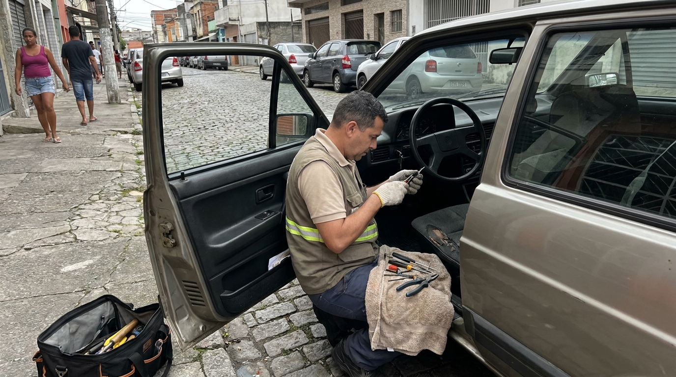 Reparo da Fechadura Afetada na Cascata, Porto Alegre‑RS