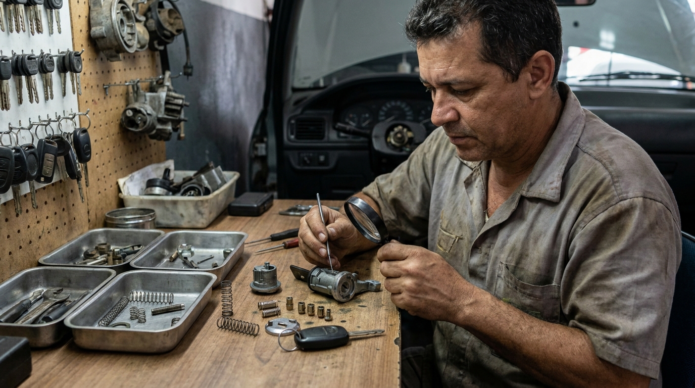 Reparo de Fechadura Automotiva no Centro, Porto Alegre‑RS